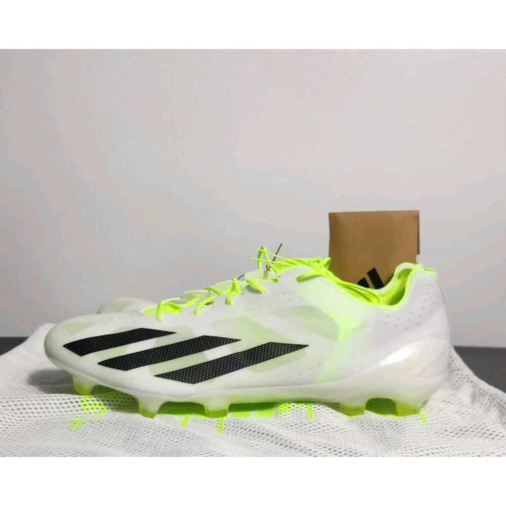 Adidas X CRAZYFAST+ FG Cloud White GY7377 Soccer Cleats Mens Size 12.5